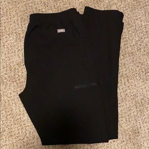 Black scrub pants